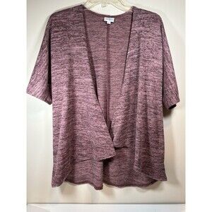 LuLaRoe Open Front Designed Cardigan Size 3